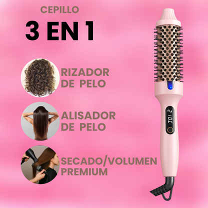 Cepillo térmico iónico 3 en 1
