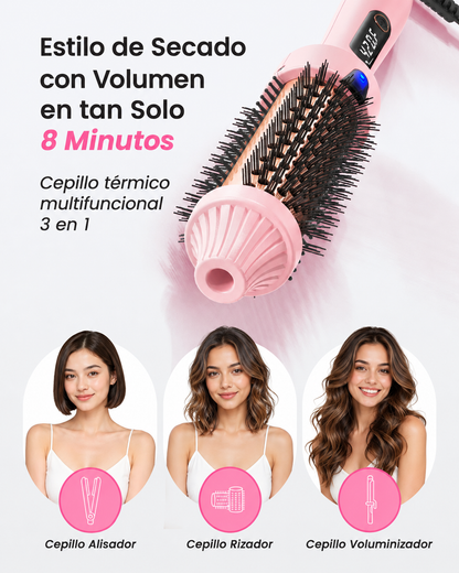Cepillo térmico iónico 3 en 1
